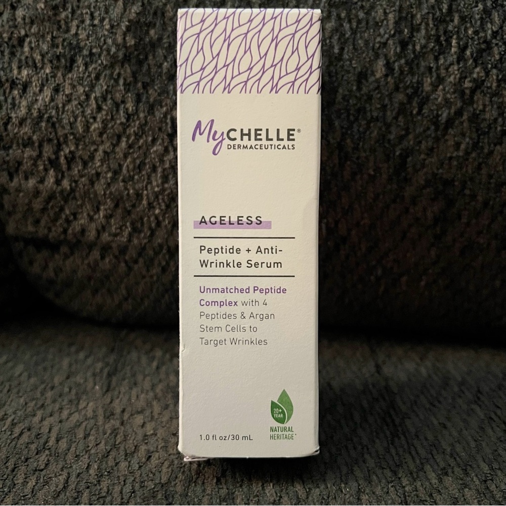 MyChelle Ageless Peptide+Anti-Wrinkle w/Argan Plant Stem Serum - 1.0 fl.oz/30ml